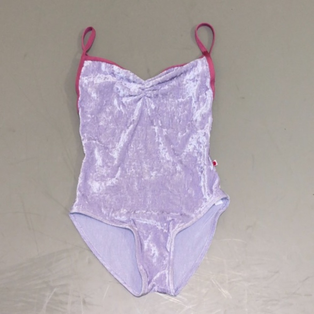 Purple Velvet Yumiko "Tamara" Leotard